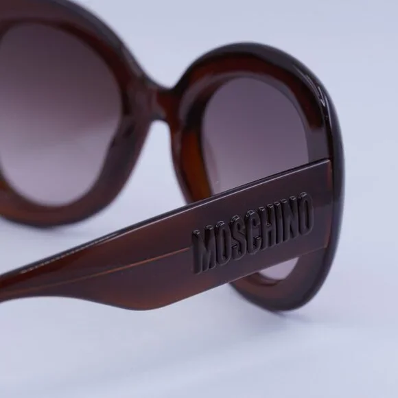 Moschino MOS162/S 009Q HA Sunglasses Brown Butterfly Frame 